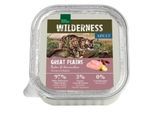 REAL NATURE WILDERNESS Nassfutter Katze, Adult Great Plains Huhn und Kaninchen 16x100 g