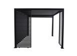 Pergola-Seitenteil-Set Origin Lamellen Anthrazit 4er-Set