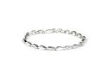 Luxenter Armband mit funkelnden Zirkonia-Steinen, rhodiniert – Tanal