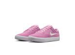 Sneaker NIKE SPORTSWEAR "W CHARGE SUEDE", Damen, Gr. 36,5, pink rise, weiß, pink rise, weiß, Leder, Schuhe Sneaker