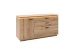 Sideboard Alameda Eichefarben 150/81/44 cm 3 Schublade(n)