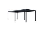 Paragon Outdoor Pergola Grand Tuscan 1224 inkl. Lamellendach Anthrazit 369x721x265cm