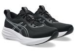 Laufschuh ASICS "GEL-PULSE 17", Damen, Gr. 42, schwarz, gravel, Synthetik, Schuhe Laufschuh, für Straße und Fitnessstudio, mit FF BLAST Dämpfung
