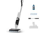 ROWENTA Nass-Trocken-Akkusauger "X-Clean 5 Pro", weiß, B:30cm H:119,2cm T:32,5cm, Akkusauger, 250 W, beutellos, selbstreinigend und -trocknend, AUTO-Erkennungsmodus, Nass-Trocken-Akkusauger