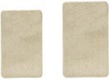 Badematte KLEINE WOLKE "RELAX, Badvorleger, Badezimmer Teppich", sandbeige, H:30mm, Polyacryl, Badematten, Badematte, Badteppich, meliert, rechteckig, rund & als Set erhältlich