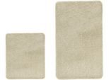 Badematte KLEINE WOLKE "RELAX, Badvorleger, Badezimmer Teppich", sandbeige, H:30mm, Polyacryl, Badematten, Badematte, Badteppich, meliert, rechteckig, rund & als Set erhältlich