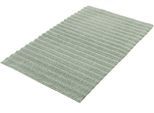 Badematte KLEINE WOLKE "Yara, Badvorleger, Badezimmer Teppich", grün (maledivia), H:5mm, Baumwolle, Badematten, Badematte, Badteppich, Uni Farben, gestreift, waschbar
