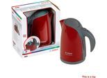 Kinder-Wasserkocher KLEIN "Bosch Spielzeug-Wasserkocher", rot (rot, grau), Spielzeug-Haushaltsgeräte, KinderB:11cm H:14cm T:9cm, Kunststoff, Kinder-Wasserkocher, nur zum Spielen für Kinder, B:11cm H:14cm T:9cm