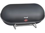 Brotkasten WESCO "Breadboy", graphit matt, B:44,3cm H:21cm L:23cm, Stahlblech, Lebensmittelaufbewahrungsbehälter, Brotkasten, pulverbeschichtet, klapperfreier Schwenkdeckel, mit Lüftungslöcher