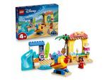 Konstruktionsspielsteine LEGO "Spaß am Strand mit Lilo und Stitch (43280), LEGO Disney Classic", bunt, Spielbausteine, Kinder, Kunststoff, Konstruktionsspielsteine, Made in Europe