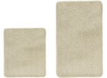 Badematte KLEINE WOLKE "RELAX, Badvorleger, Badezimmer Teppich", sandbeige, H:30mm, Polyacryl, Badematten, Badematte, Badteppich, meliert, rechteckig, rund & als Set erhältlich