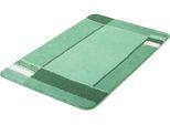 Badematte KLEINE WOLKE "Padova, Badvorleger, Badezimmer Teppich", grün (maledivia), H:20mm, Kunstfaser, Badematten, Badematte, Badteppich, modernes Design, mit Bordüre, Kundenliebling