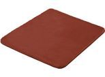 Badematte KLEINE WOLKE "Cony, Badvorleger, Badezimmer Teppich", rot (rot, kastanie), H:25mm, Polyester, Badematten, Badematte, Badteppich, Fell-Optik, Uni Farben, besonders weich & kuschelig