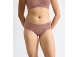 Hipster SLOGGI "ZERO Feel 2.0", Damen, Gr. L, braun (cacao), Single Jersey, Obermaterial: 76% Polyamid, 24% Elasthan, Unterhosen, softe Mikrofaser, atmungsaktiv, ultraleicht und dehnbar
