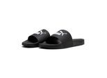 Badesandale PUMA "LEADCAT 20 FLEX", Herren, Gr. 43, puma schwarz, puma weiß, Synthetik, unifarben, Schuhe, für entspannte Momente am Wasser, sportlicher Stil, ohne Verschluss