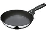 Bratpfanne WMF "CeraDur Profi", grau (edelstahl), B:25,5cm H:7,1cm L:43,6cm Ø:24cm, Pfannen, Bratpfanne, keramische Antihaftversiegelung, robuster mineralischer Aufbau