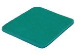 Badematte KLEINE WOLKE "Cony, Badvorleger, Badezimmer Teppich", petrol, H:25mm, Polyester, Badematten, Badematte, Badteppich, Fell-Optik, Uni Farben, besonders weich & kuschelig