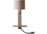 IT'S ABOUT ROMI Wandleuchte "FLORENCE", sand, 2, Ø 15cm H: 52cm, 1 Stk., Leuchten, Wandleuchte