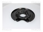 TRISCAN Spritzblech, Bremsscheibe 812514207 Hinterachse rechts für NISSAN