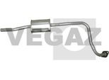 VEGAZ Mittelschalldämpfer mzs152 mitte für MAZDA