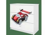 KOMMODE Babydreams Rennwagen 81/81/41