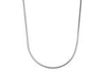Kette ohne Anhänger TOM TAILOR, silber (edelstahlfarben), Halsketten, Herren, Edelstahl, L: 60 B: 3,1mm, B:3,1mm