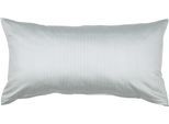 Kissenbezug JANINE "modernclassic 3912", grün (salbeigrün), B:40cm L:80cm, Mako-Satin, Obermaterial: 100% Baumwolle, Kissenbezüge, Kissenbezug, mit Reißverschluss, Kissenhülle in Gr. 40x80 oder 80x80 cm