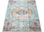 Teppich PACO HOME "Artigo 401", bunt (mehrfarbig), B:120cm H:2mm L:170cm, Polypropylen, Teppiche, Teppich, Kurzflor, Orient-Optik, Vintage Design, In- und Outdoor geeignet