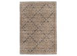 Kayoom , Beige , Textil , Vintage , rechteckig , 160x230 cm , für Fußbodenheizung geeignet , Teppiche & Böden, Teppiche, Webteppiche, Flachwebteppiche