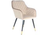 Kayoom , Braun, Beige , Textil , 58.8x86x61 cm ,