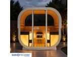 Sanotechnik , Fichtefarben , Holz , Fichte , 180x210x210 cm , FSC , Wellness, Saunas
