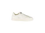 Blauer Witte Polyurethaan Heren Sneaker