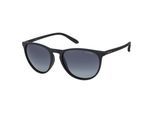 Polaroid schwarze Kunststoff-Sonnenbrille