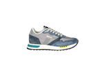 Blauer Blau Polyester Heren Sneaker