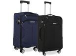 Zachte Cabinekoffer 36,5 x 23,5 x 58 cm Nylon 900D Geschikt Geïntegreerd TSA-slot voor Easyjet, Ryanair, Wizzair