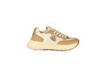 Blauer Bruine Polyurethaan Dames Sneaker