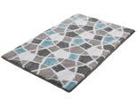 Badematte KLEINE WOLKE "Sintra, Badvorleger, Badezimmer Teppich", grün (opal), H:15mm, Polyacryl, Badematten, Badematte, Badteppich, modernes Mosaikdesign