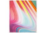 Badematte KLEINE WOLKE "Vibes, Badvorleger, Badezimmer Teppich", bunt (multicolor), H:5mm, Polyester, Badematten, Badematte, Badteppich, bedruckt, modernes Design, kräftige Farben