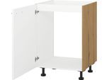 Spülenschrank KOCHSTATION "KS-Scafa", weiß, B:60cm H:75cm T:56cm, Schränke, Spülenschrank, in verschiedenen Breiten, wahlweise Türanschlag rechts oder links