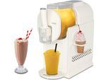 UNOLD Slush-Eismaschine "2in1 - Slushi & Softeismachine Sofia - Creme", weiß, B:48,5cm H:49,9cm T:26,5cm, Eismaschinen, Slush-Eismaschine