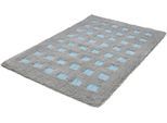 Badematte KLEINE WOLKE "Boxes, Badvorleger, Badezimmer Teppich", grün (opal), H:20mm, Polyacryl, Badematten, Badematte, Badteppich, modernes Design, Hoch/Tief Effekt