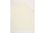 Wohndecke BIEDERLACK Gr. 1, beige (ecru), B:150cm L:200cm, 100% Baumwolle, Wohndecken, Wohndecke