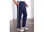 Schlupfhose CLASSIC, Herren, Gr. 24, Unterbauchgrößen, blau (marine), 100% Baumwolle, unifarben, lang, Hosen Schlupfhose
