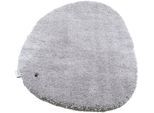 Badematte TOM TAILOR HOME "Cozy Bath UNI, Badvorleger, Badezimmer Teppich", grau, H:27mm, Polyester, Badematten, Badematte, Badteppich, Uni Farben, rechteckig, in rund & oval erhältlich