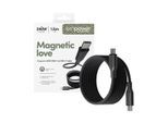 USB-Kabel "Magnetic 240W USB-C-USB zu C Kabel USB 2.0 1,5 m", schwarz, 150cmcm, EMPOWER BY PANZERGLASS, Kabel