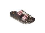 Sandale ROXY "RG KATTIE GLITTER", Mädchen, Gr. 31, schwarz, multi, EVA, Synthetik, Schuhe Sandale, Pantolette, Sommerschuh