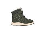 Winterboots ZIGZAG "Rincet Kids Boot WP", Jungen, Gr. 24, beetle, Synthetik, Textil, Schuhe Winterboots, Winterstiefel,Schnürstiefel, Winterschuhe,wasserdicht,gefüttert