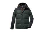 Steppjacke KILLTEC "KOW 31 BYS QLTD JCKT", Jungen, Gr. 152, grün (apfelgrün), Obermaterial: 100% Polyester.Obermaterial 2: 100% Polyester.Futter: 100% Polyester.Füllung: 100% Polyester, Jacken Steppjacke, Kinder Winterjacke, gefüttert, wind- und wasserabweisend, atmungsaktiv