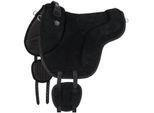 Equinate Reitpad California aus Wildleder schwarz S