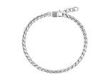 Armband TOM TAILOR, edelstahlfarben, Armbänder, Herren, 21cm, Edelstahl, Armband